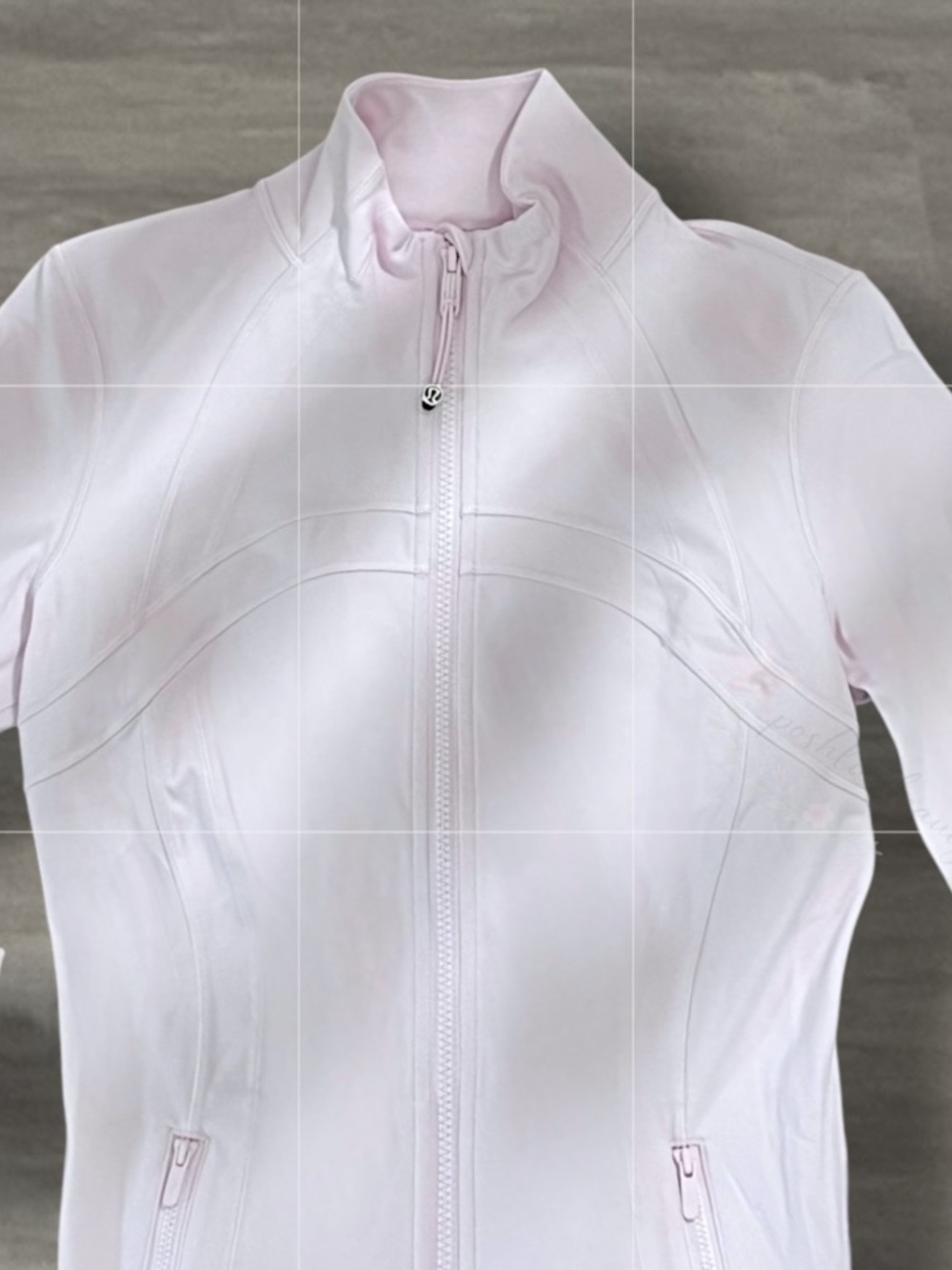 Lululemon Define Jacket Pink Organza Full Zip Yoga Athletic NWT - Picture 3 of 5